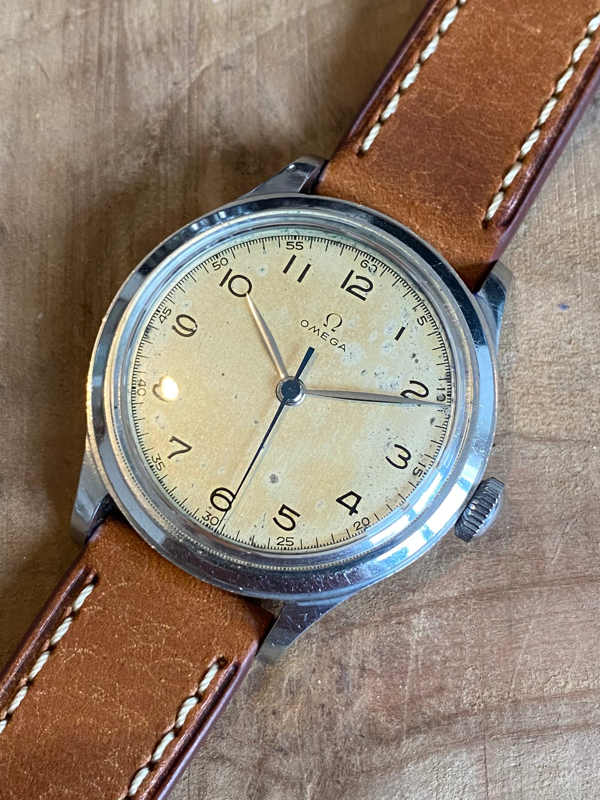 Omega 2179 Militaire U.S. Army Civilian Montre Vintage 30t2SC 1943 