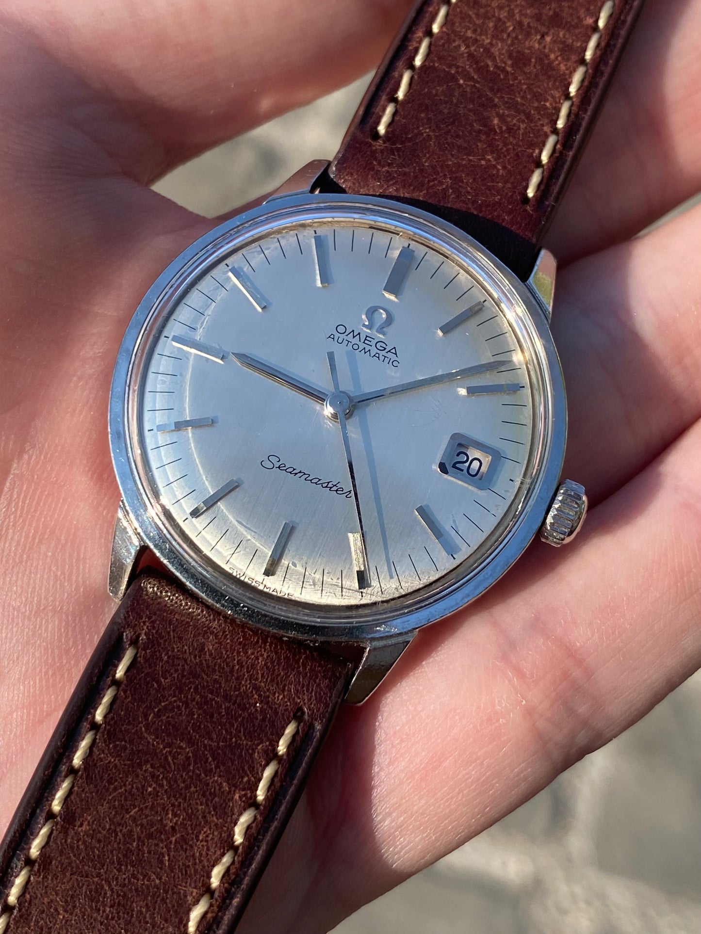 Omega Seamaster Automatic 166.001 Montre Vintage Mécanique 1967