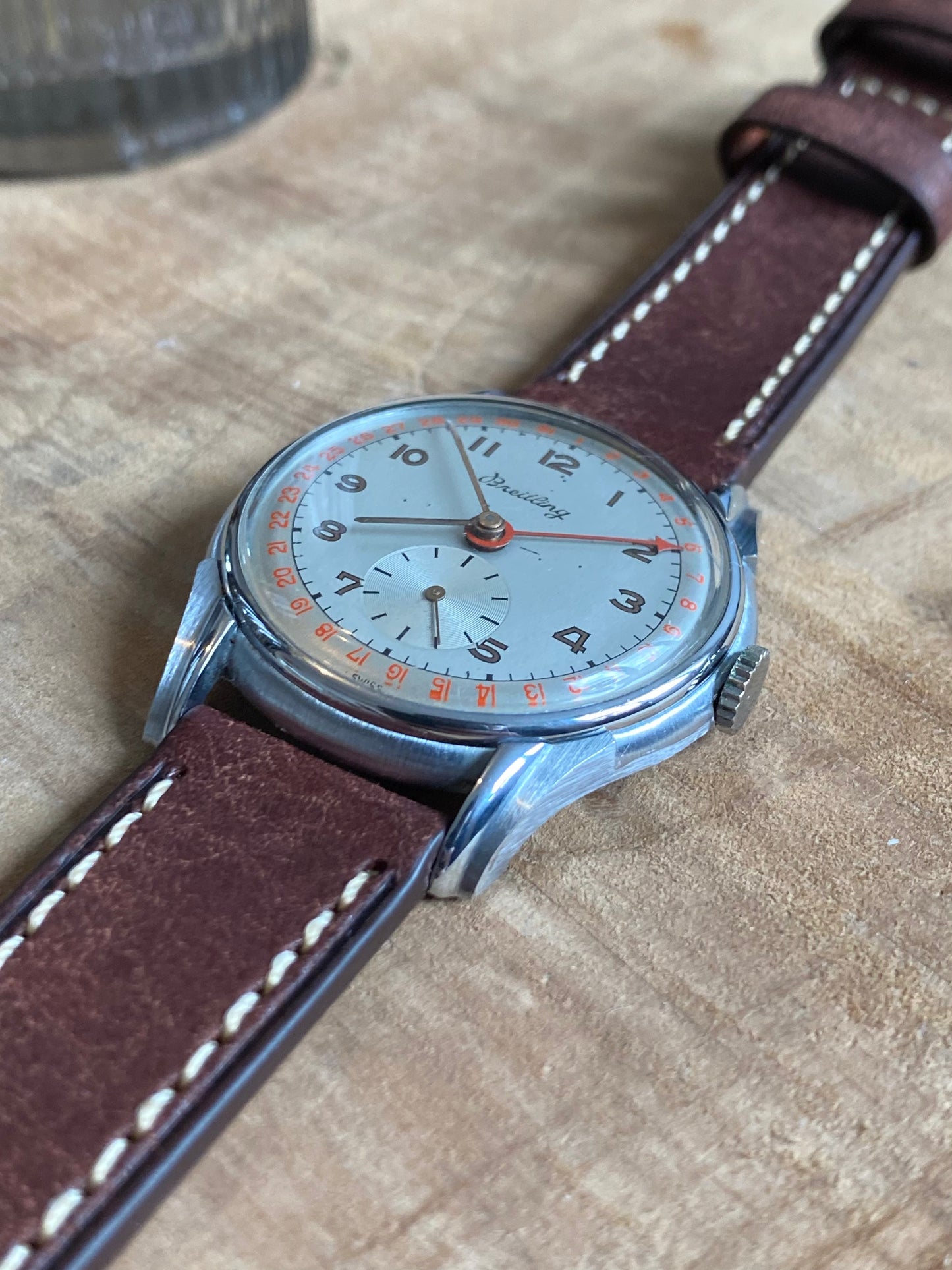 Breitling Calendrographe Datora Montre Vintage Mécanique 1950