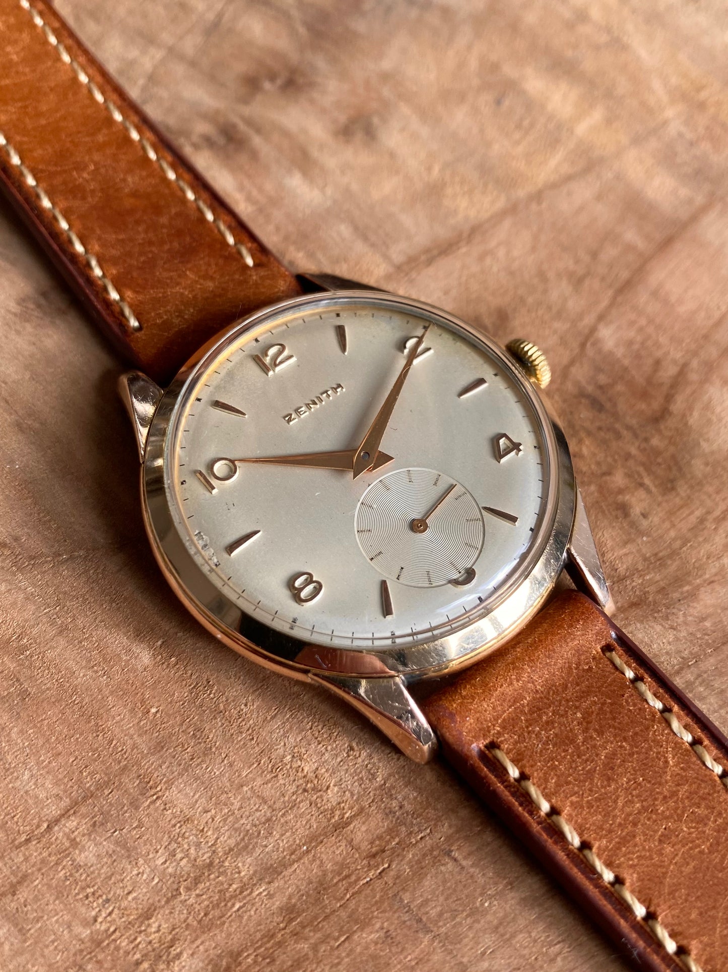 Zenith Montre Calatrava Vintage Mécanique "Jumbo" 1950