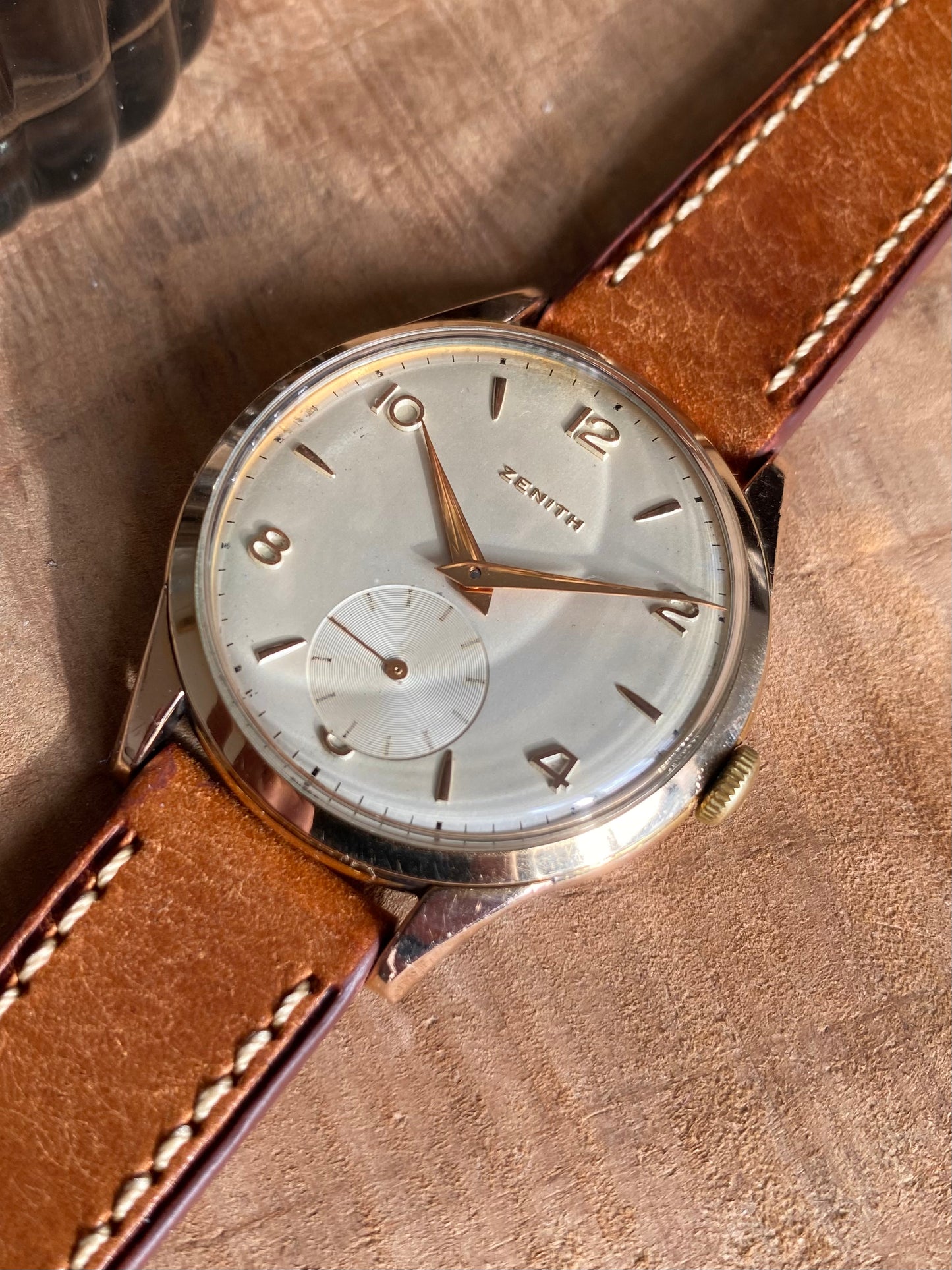 Zenith Montre Calatrava Vintage Mécanique "Jumbo" 1950