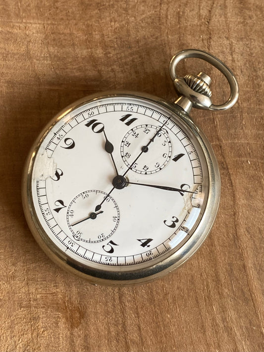 Chronographe de Poche Montre Gousset 1920-30