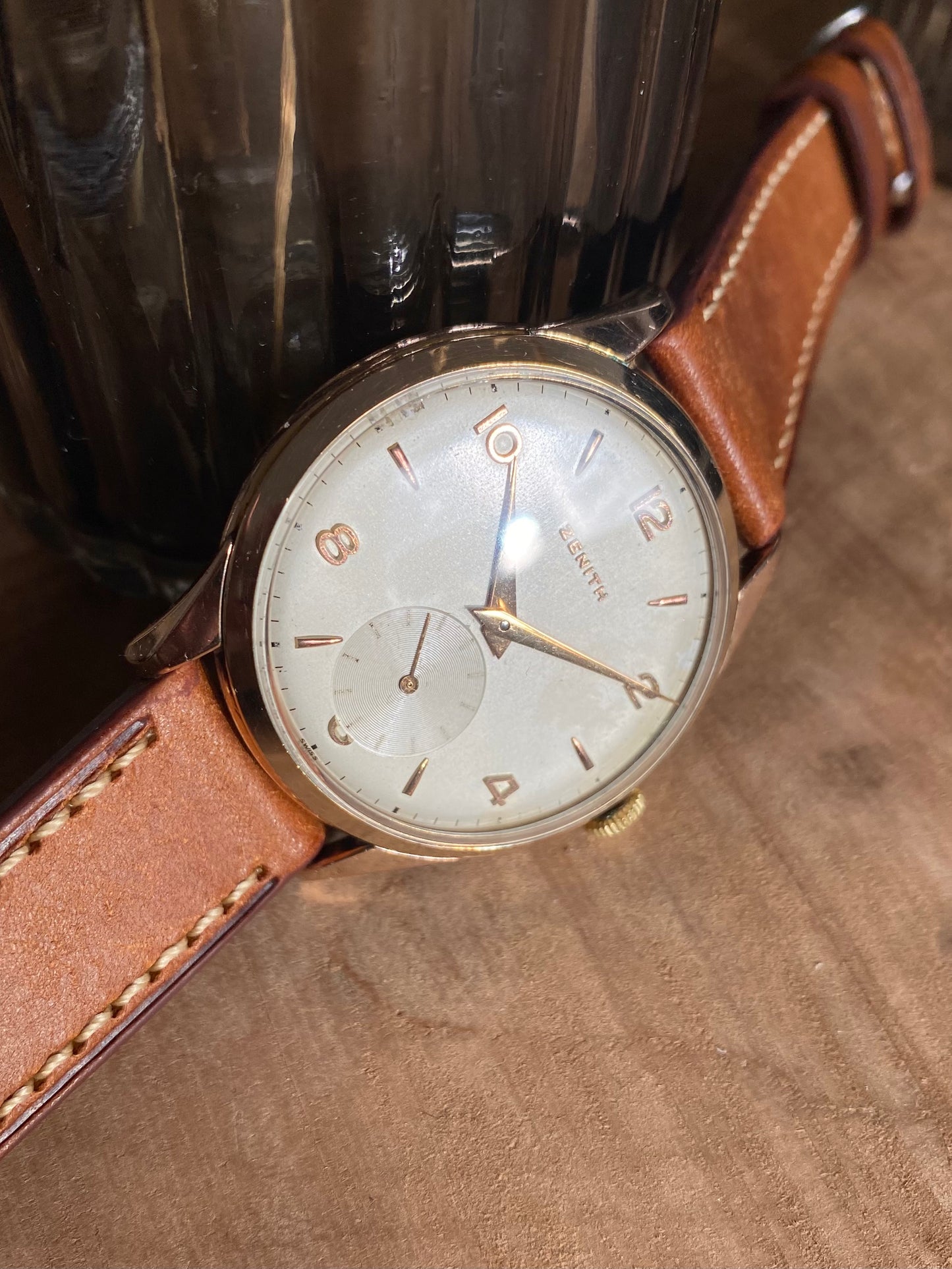 Zenith Montre Calatrava Vintage Mécanique "Jumbo" 1950