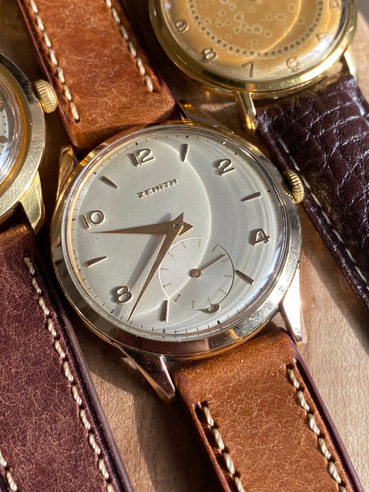 Zenith Montre Calatrava Vintage Mécanique "Jumbo" 1950