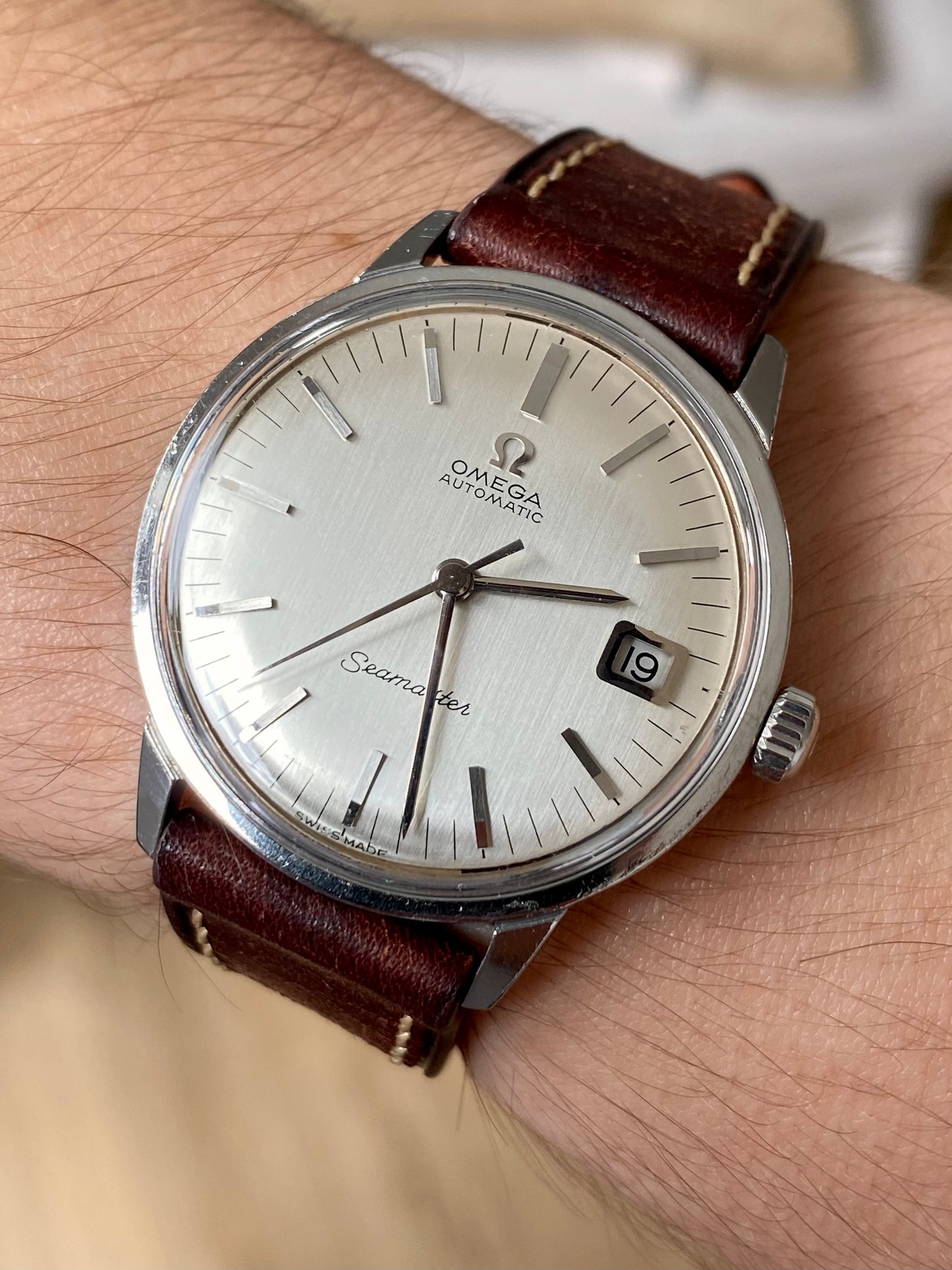 Omega Seamaster Automatic 166.001 Montre Vintage Mécanique 1967