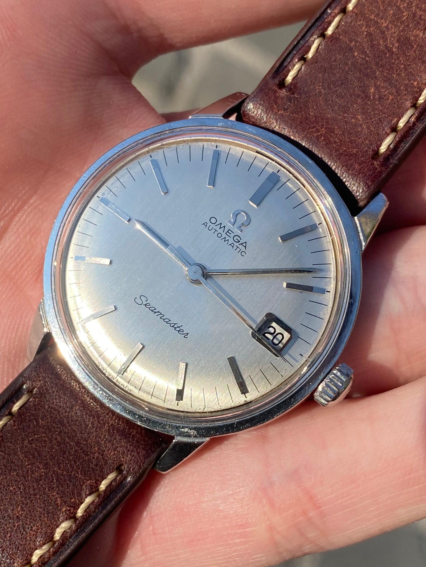 Omega Seamaster Automatic 166.001 Montre Vintage Mécanique 1967