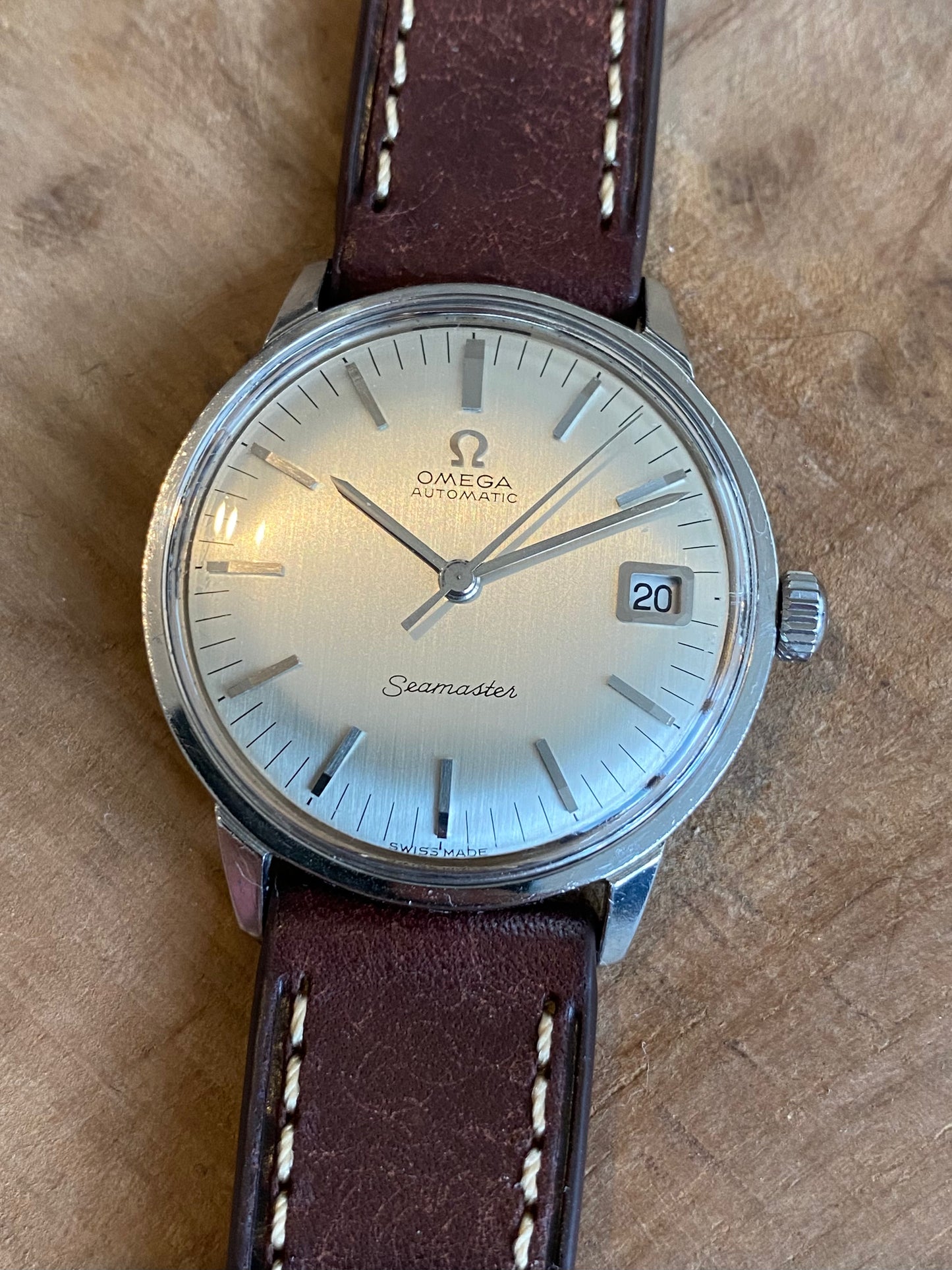 Omega Seamaster Automatic 166.001 Montre Vintage Mécanique 1967