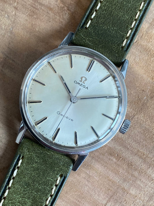 Omega Genève Transition Seamaster 135.011 Montre Vintage Mécanique 601 - 1967