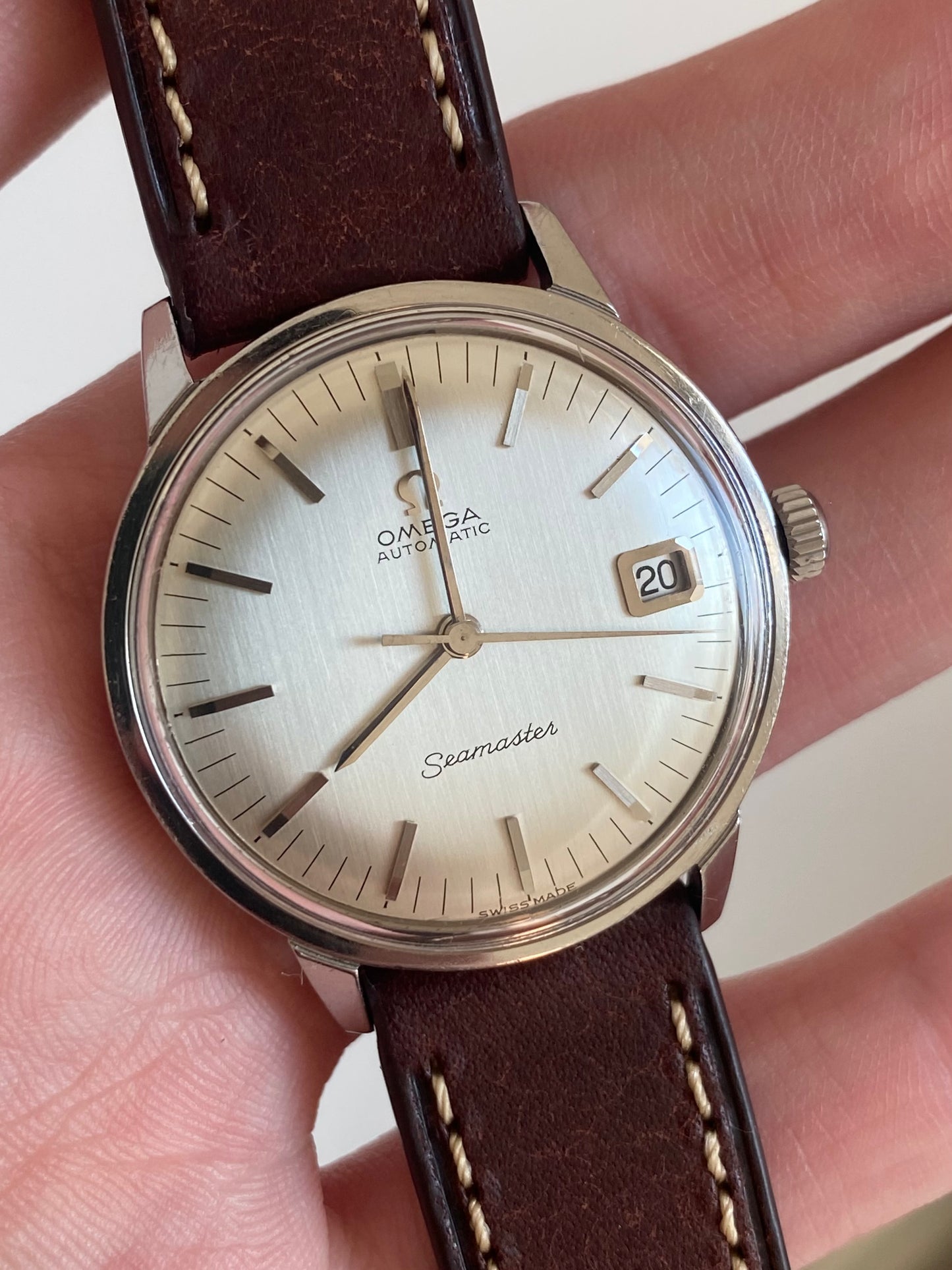 Omega Seamaster Automatic 166.001 Montre Vintage Mécanique 1967