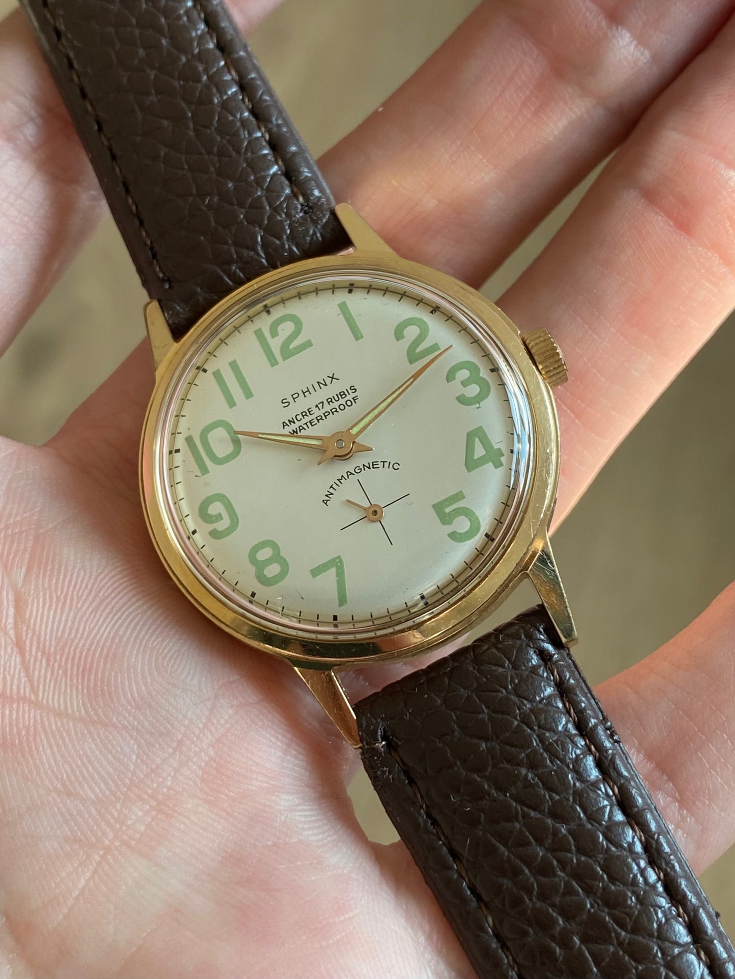 Sphinx Montre Vintage 1960